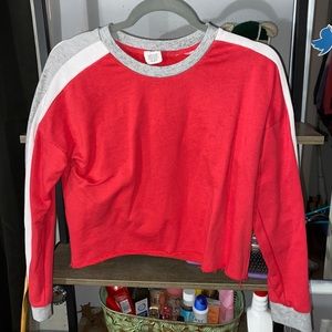 Comfy cropped crew neck